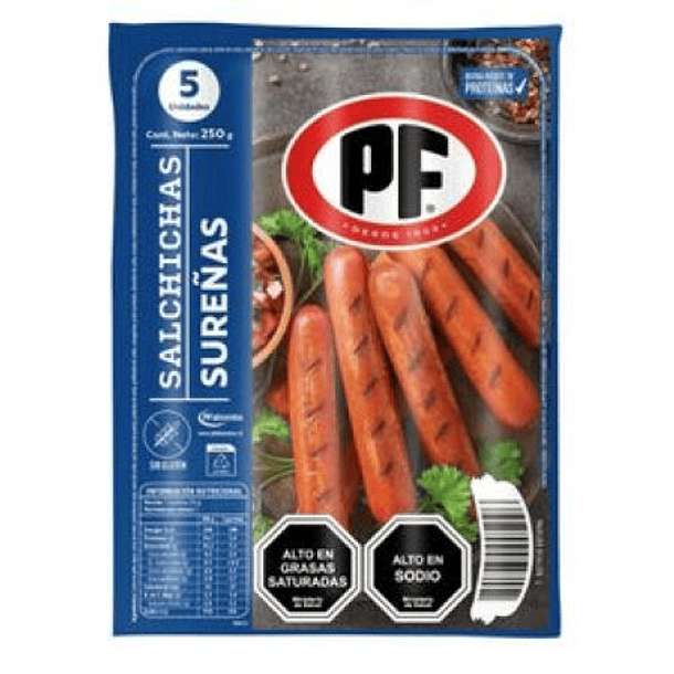 SALCHICHA SURENA 250GR PF
