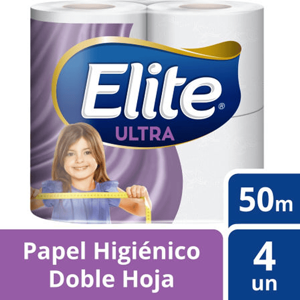 PAPEL HIGIENICO 4UN 50MT ELITE 