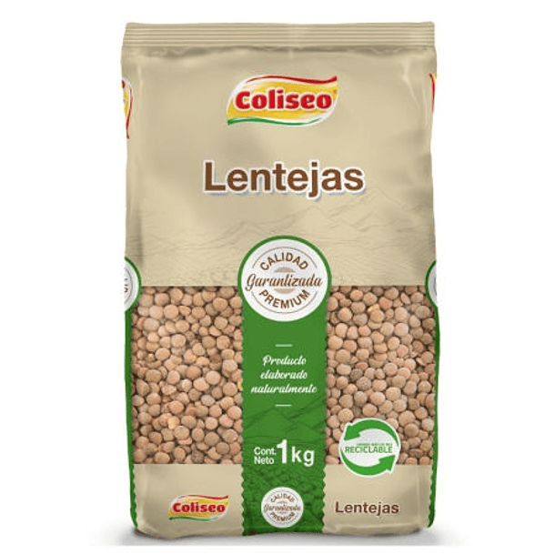 LENTEJA 6MM 1KG COLISEO