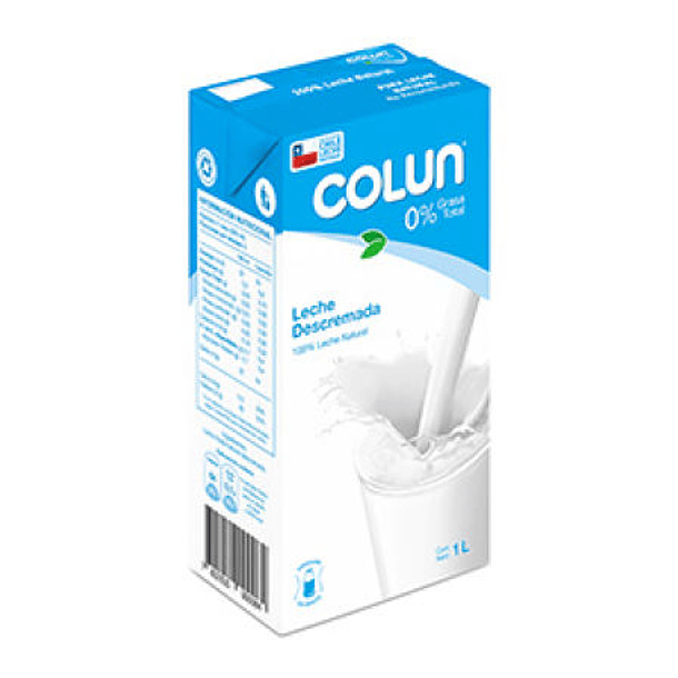 LECHE DESCREMADA 1LT COLUN