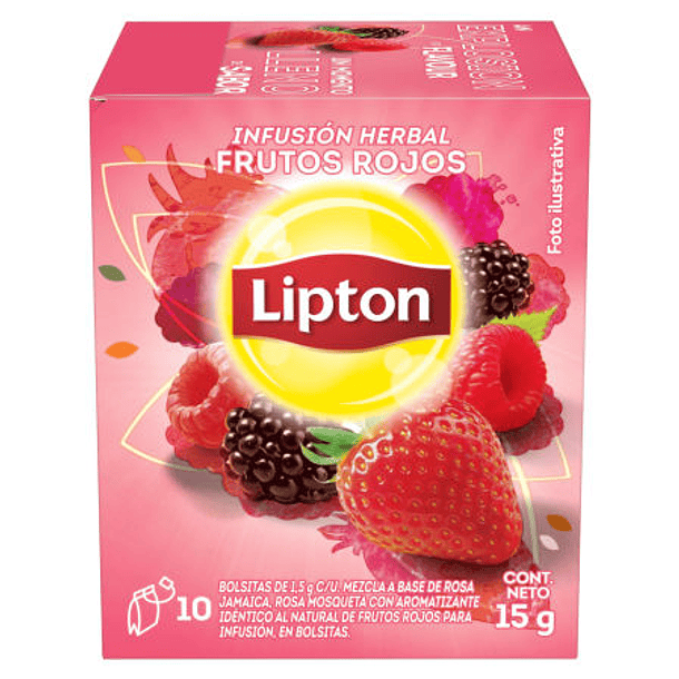 INFUSION FRUTOS ROJOS 10 BOLSAS