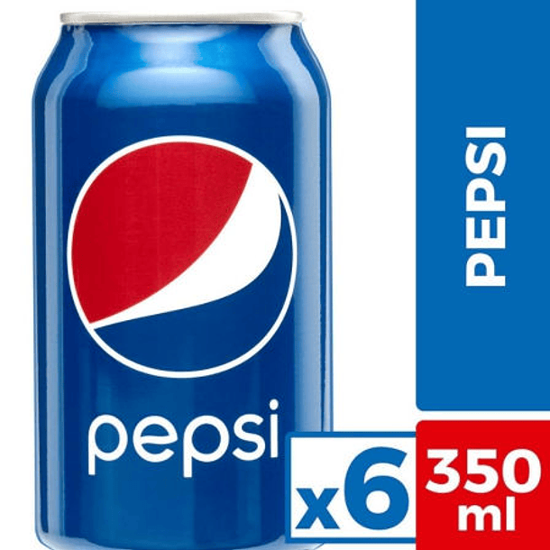 BEBIDA NORMAL 350ML PEPSI PACK 6 UND