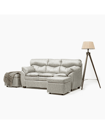 Sofa FRANCESCA 3c + 2Pouf  