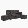 Sofa Francesca 3C + 2Pouf   