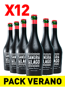 12 Botellas 750cc Sangría del Lago (9 Litros)