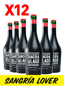 12 Botellas 750cc Sangría del Lago (9 Litros)