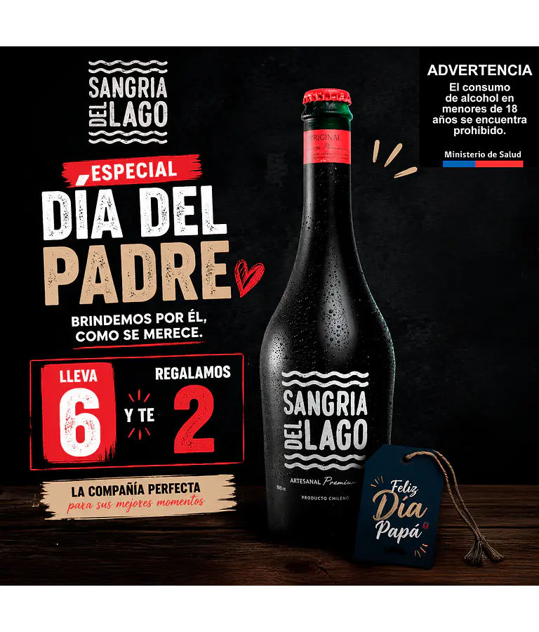 PROMO DÍA DEL PADRE: LLEVA 8 PAGA 6