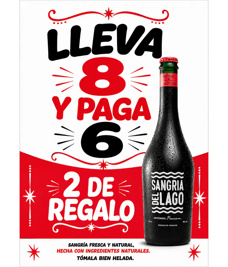 PROMO DIECIOCHERA LLEVA 8 PAGA 6