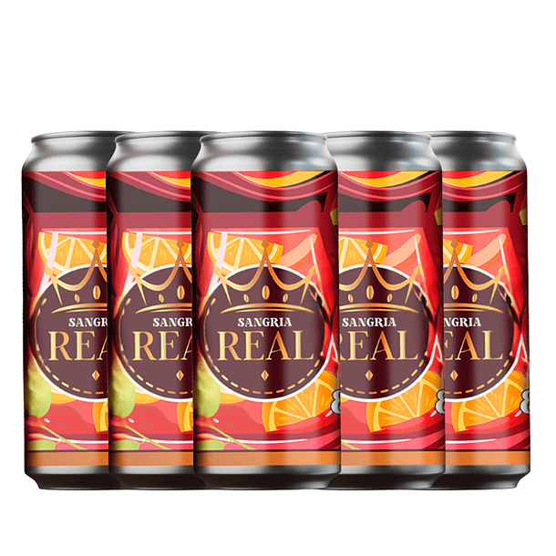 Sangria Real 24 latas 473 cc