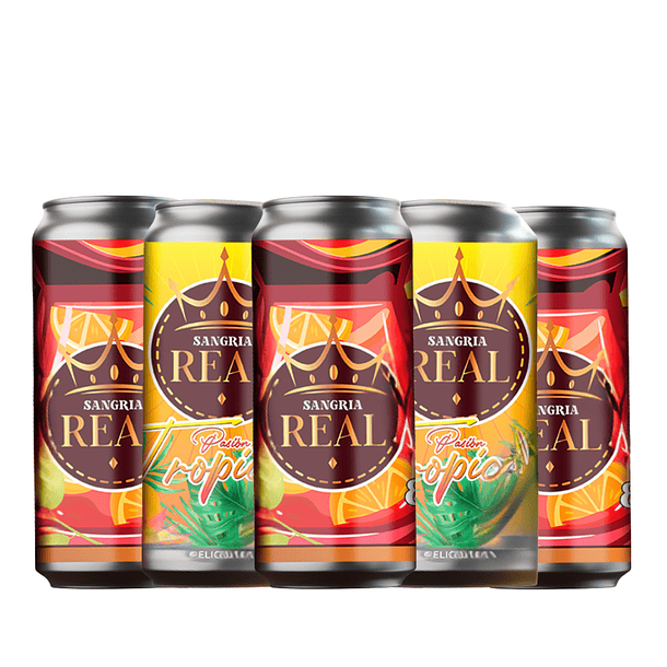 Sangria Real Mix 24 latas 473cc