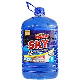Detergente Líquido Sky Color Azul 5L