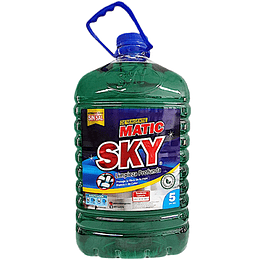 Detergente Líquido Sky Color Verde 5L