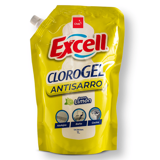 Clorogel Doypack Limón 1L