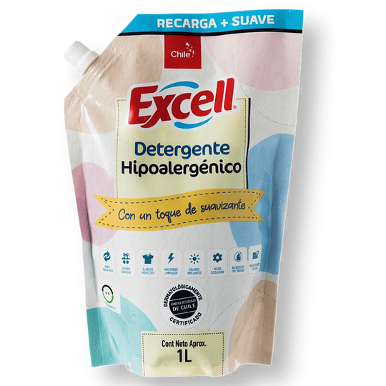 Detergente Hipoalergénico Doypack 1L
