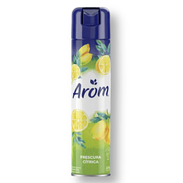 Aromatizante De Ambiente En Aerosol Arom Frescura Cítrica 225g