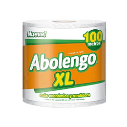 Toalla Papel Abolengo Doble Hoja XL 100mts