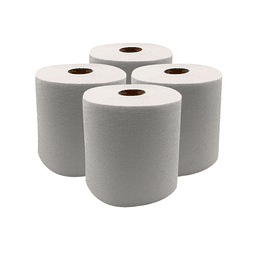 Pack Toalla Papel Industrial 4 X 200 Mts 