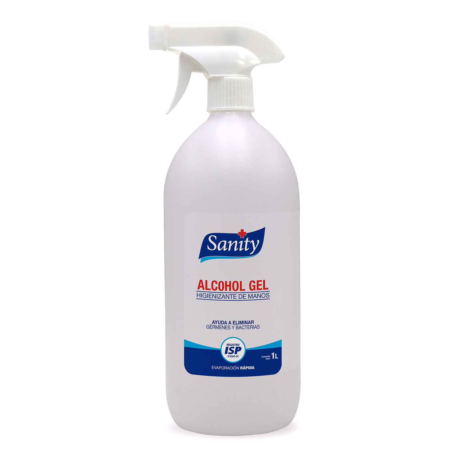ALCOHOL GEL, 12 X 1 LT