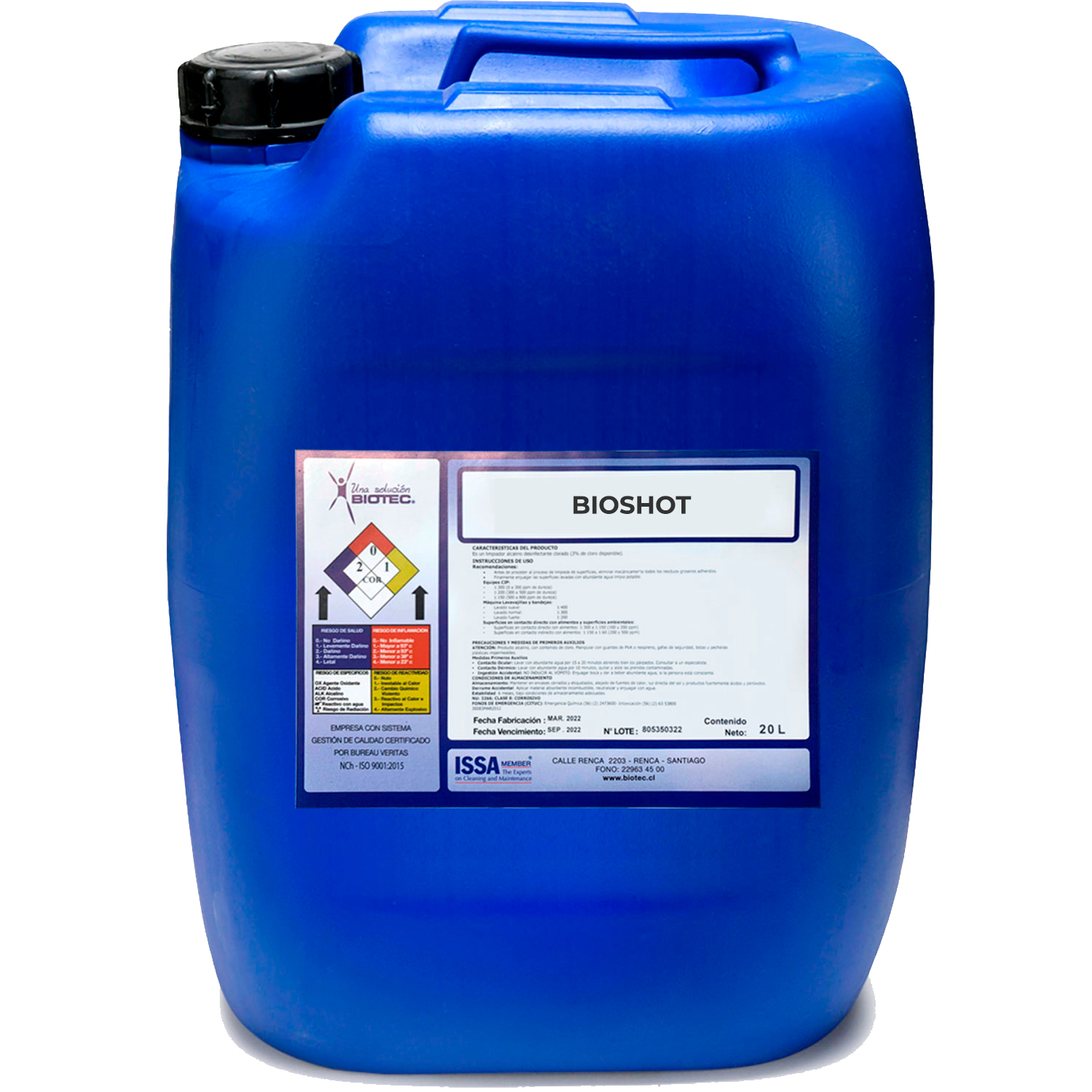 BIOSHOT 1 X 20 KG