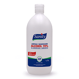 SANITY ALCOHOL 70% (CAP), 12 x 1 L