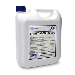 SANITY ALCOHOL 70% , 4 x 5 LT