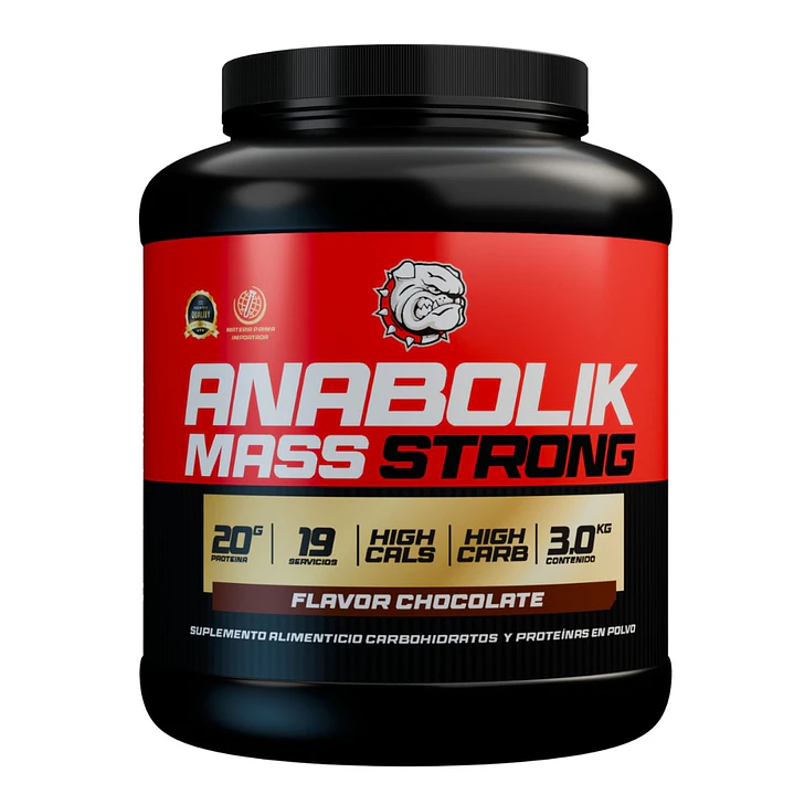 Anabolik Mass Strong  Sabor Chocolate3 kg