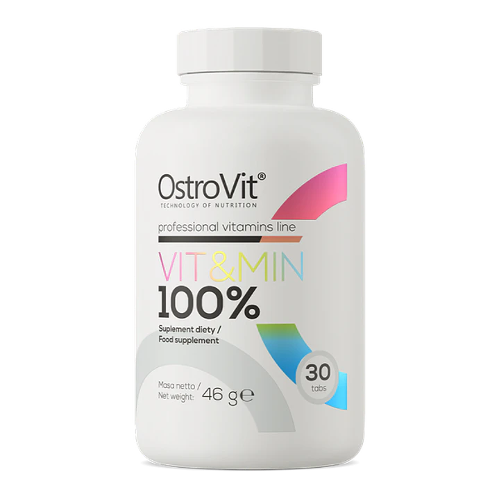 VIT&MIN 100% OSTROVIT 30 TABLETAS 