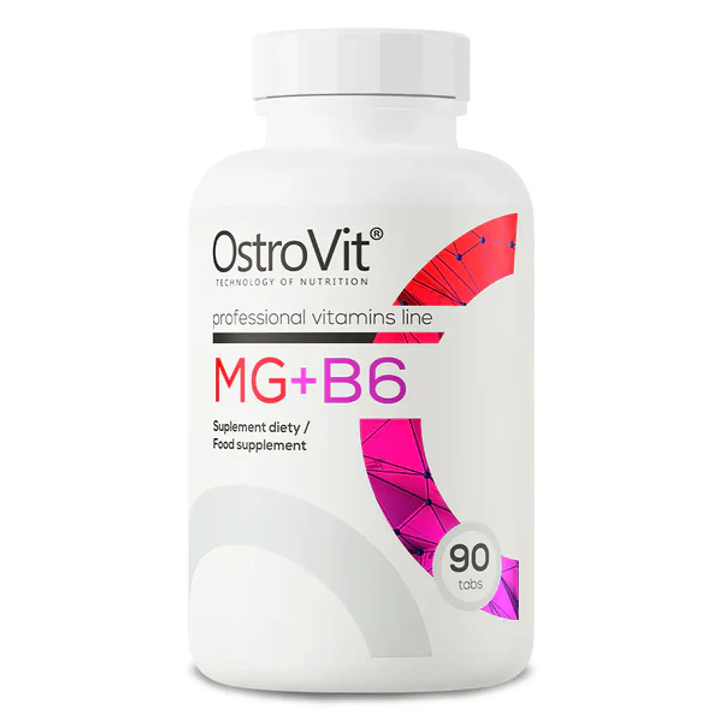 OstroVit Citrato de Magnesio 400Mg + B6 (90 tabs)