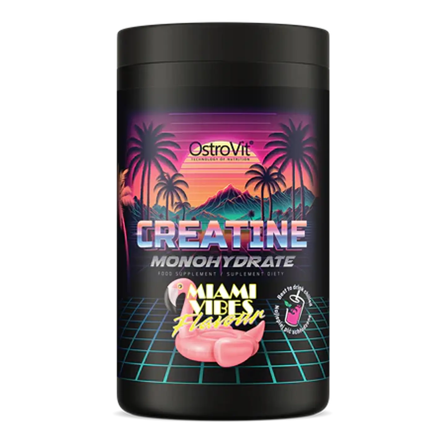 Creatina monohidratada Miami Vibes 500 mg 