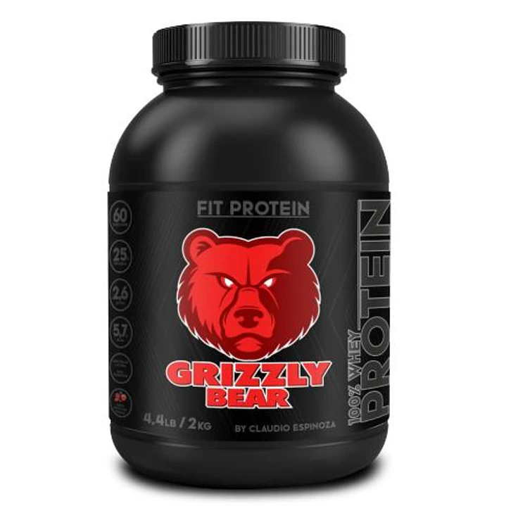 Proteína Fit Protein Grizzly Bear 60 Servicios.