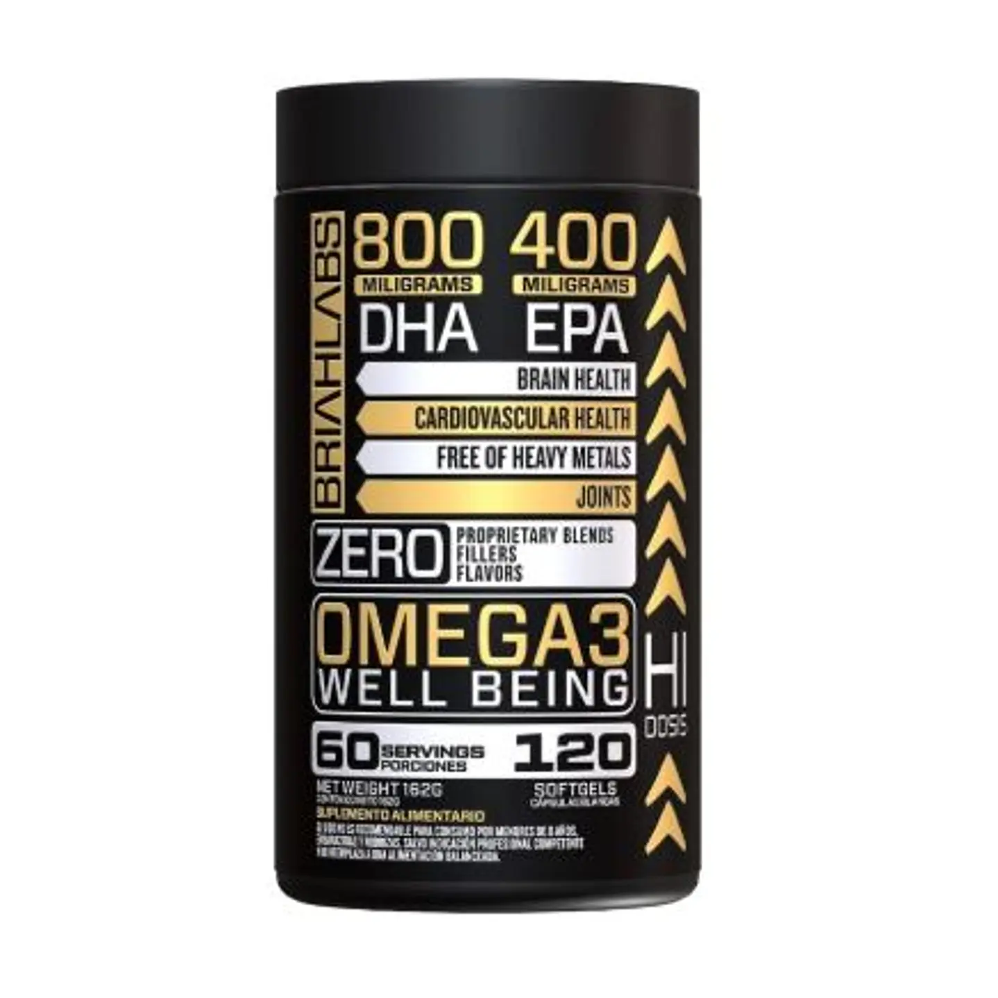 Omega 3 120 Capsulas Blandas - Briahlabs 
