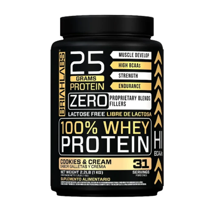 PROTEINA 100% WHEY PROTEIN 1 KILO - BRIAHLABS 2
