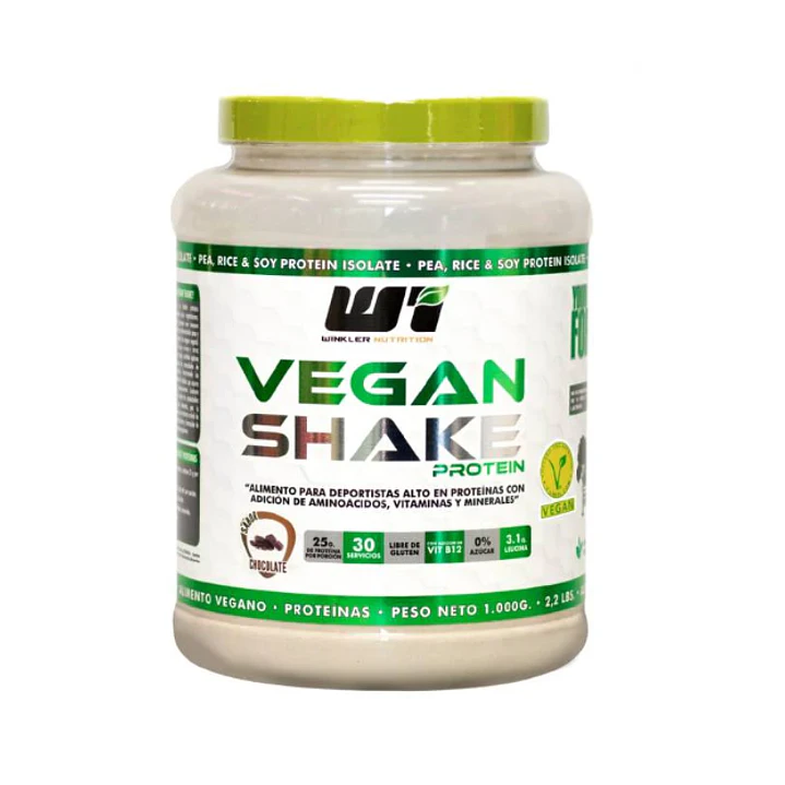 Proteina Vegan Shake 1 Kg 30 Servicios - WINKLER NUTRITION
