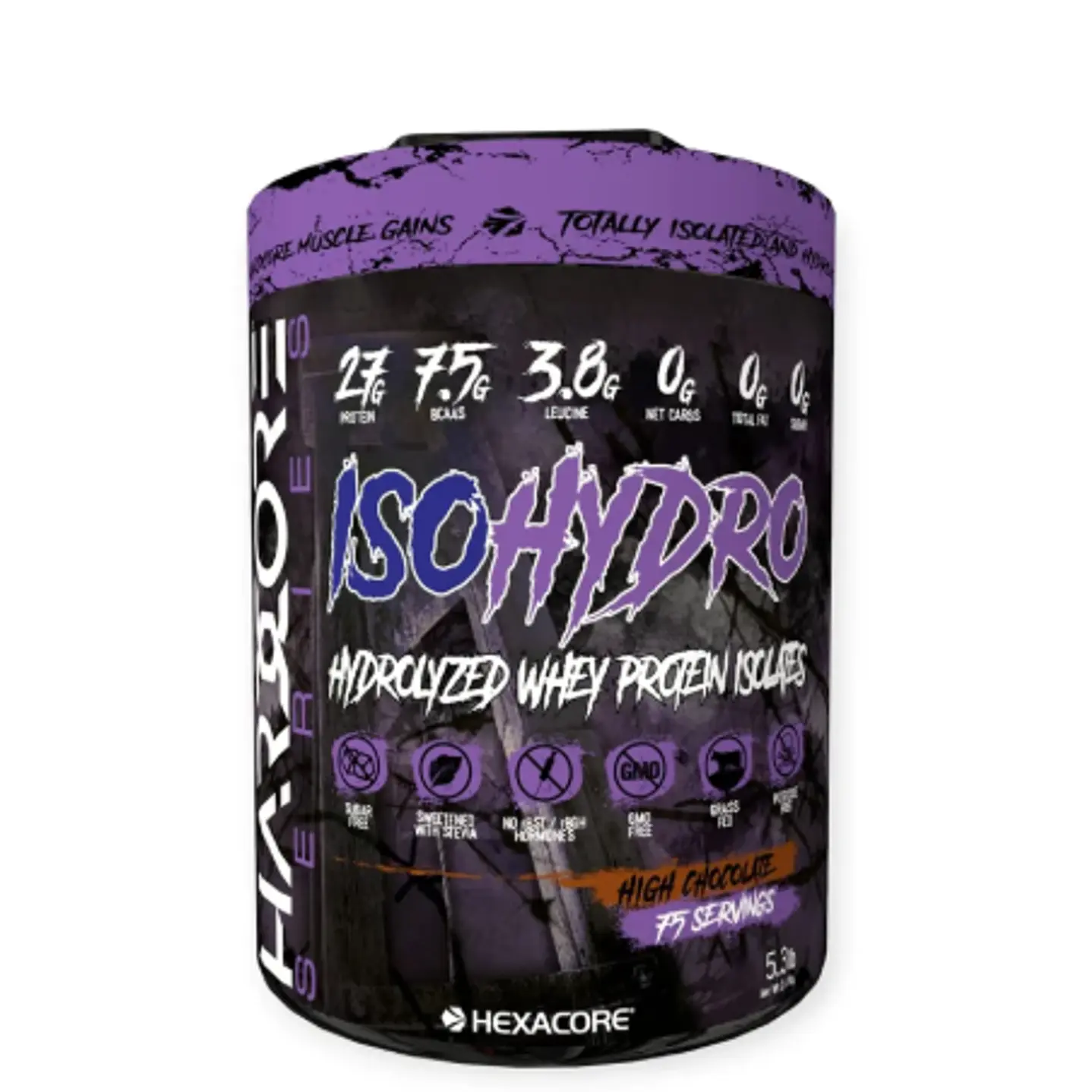 PROTEINA ISO HYDRO 5LIBRAS 75 SV - HEXACORE