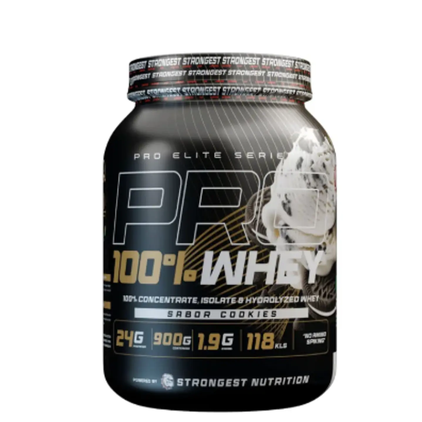 PROTEINA PRO 100% WHEY 900GR - STRONGEST 4