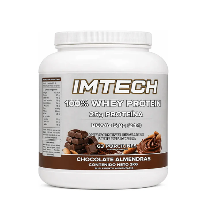 100% Whey Protein Imtech 25gr proteina - 2kg 2