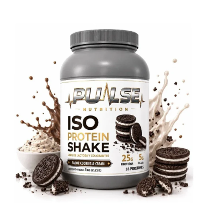 PROTEINA ISO SHAKE 2.2LB 33 SERVICIOS - PULSE NUTRITION 2