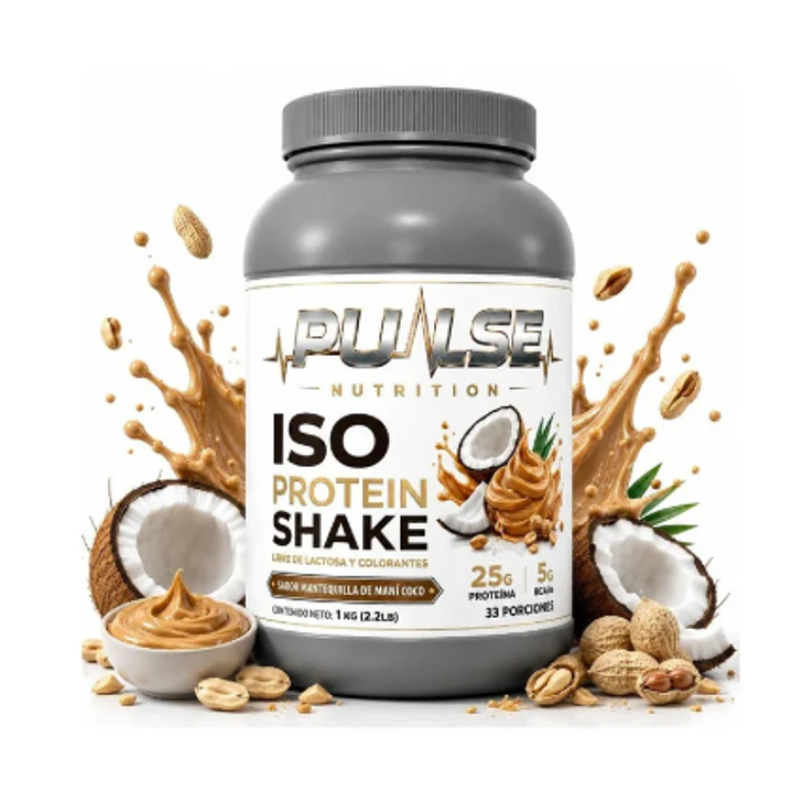 PROTEINA ISO SHAKE 2.2LB 33 SERVICIOS - PULSE NUTRITION 5