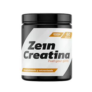Creatina Monohidratada Micronizada Sin Sabor 300g Zein Deportivo