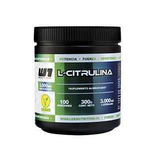 L-citrulina Winkler 100 Porciones 300 Gramos