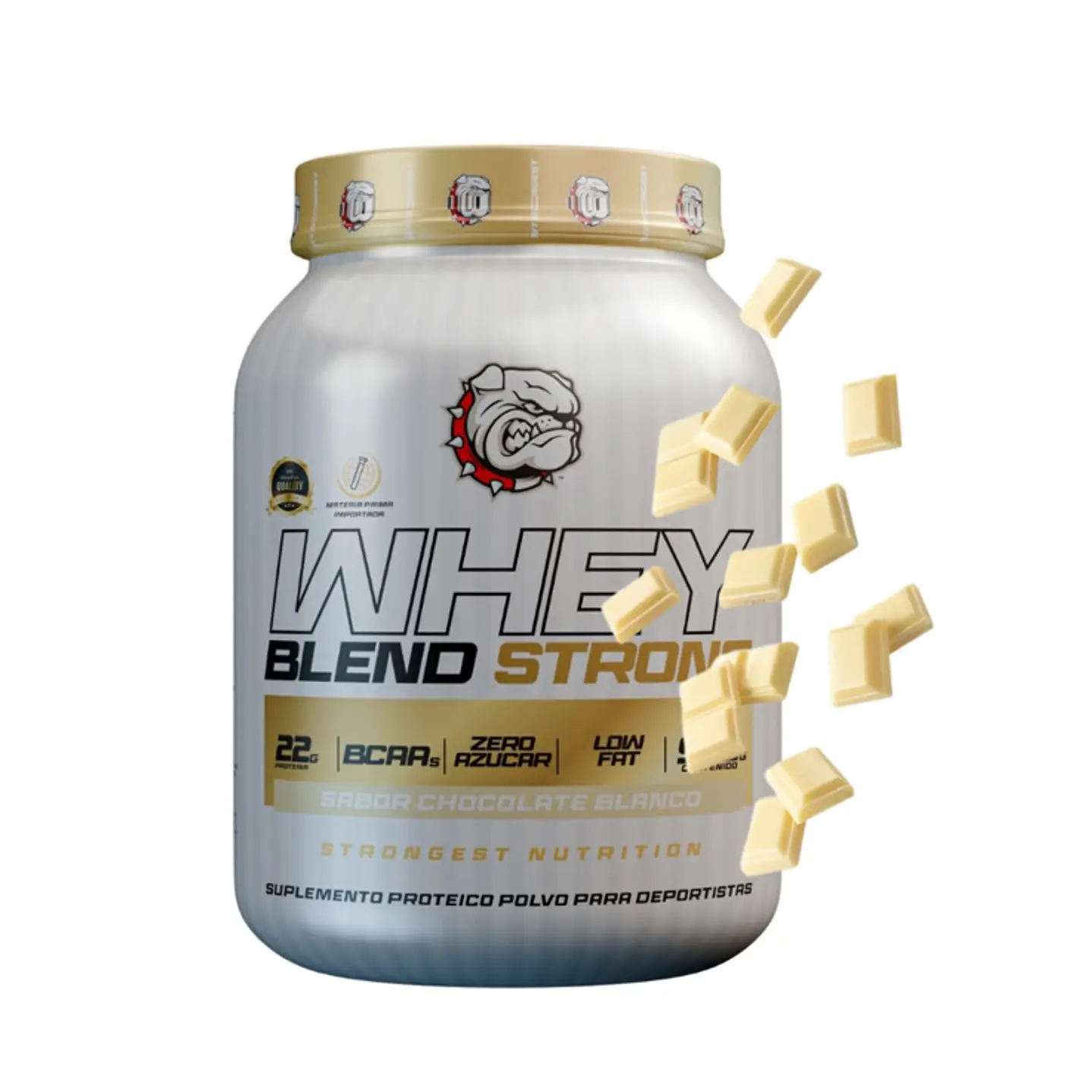 PROTEINA WHEY BLEND 900G  - STRONGEST 2