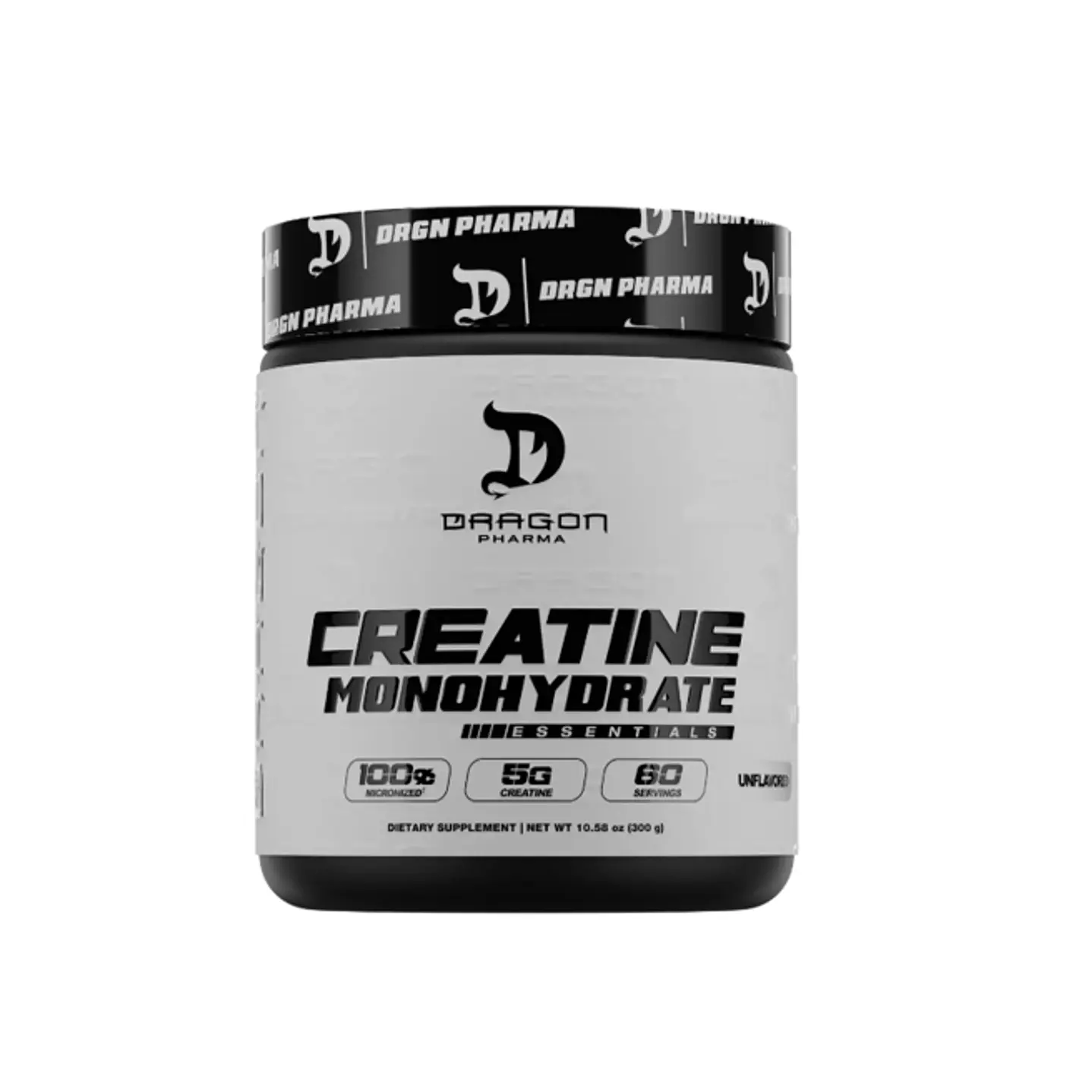 Creatina 300gr Dragon Pharma 60 Porciones Sin Sabor