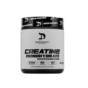 Creatina 300gr Dragon Pharma 60 Porciones Sin Sabor