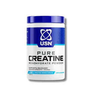 Creatina USN Monohidrato en Polvo 300g 60 Porciones Libre Gluten