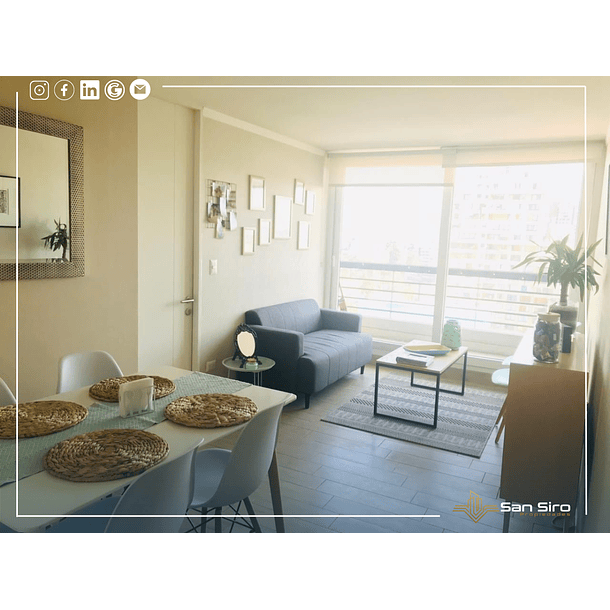 Ven A Vivir A La Hermosa Comuna De Ñuñoa! Departamento 1d1b 2