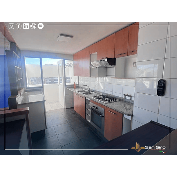 ¡Ven a vivir a hermosa comuna! Departamento en Ñuñoa 3