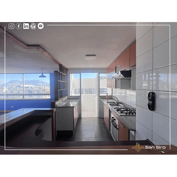 ¡Ven a vivir a hermosa comuna! Departamento en Ñuñoa 5