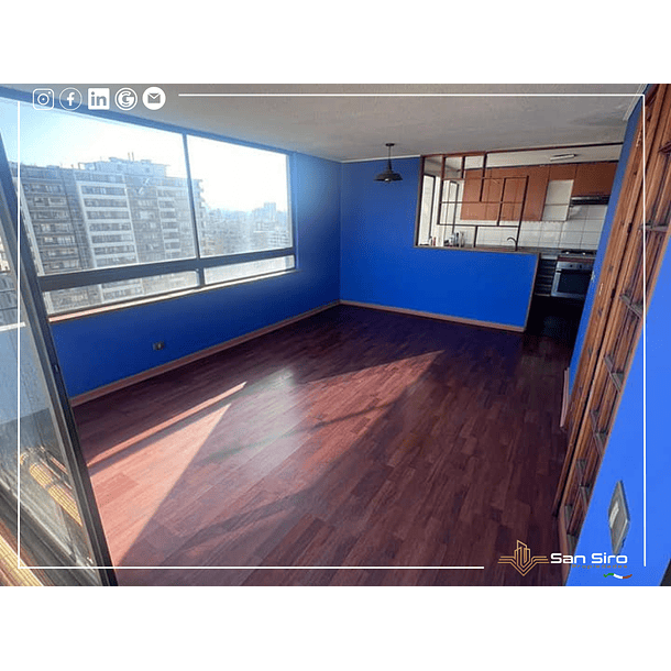 ¡Ven a vivir a hermosa comuna! Departamento en Ñuñoa 7