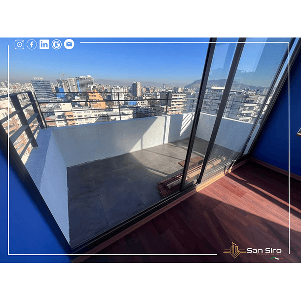 ¡Ven a vivir a hermosa comuna! Departamento en Ñuñoa 9