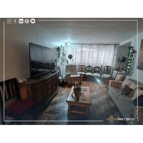 Gran Oportunidad De Vivir En Ñuñoa Departamento 3d 3b 5